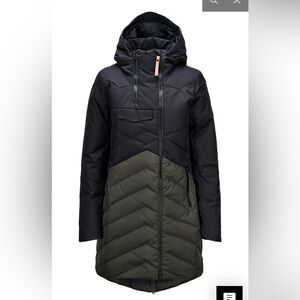 Indygena Indyeva Ayaba Color Block Down Jacket Parka XS